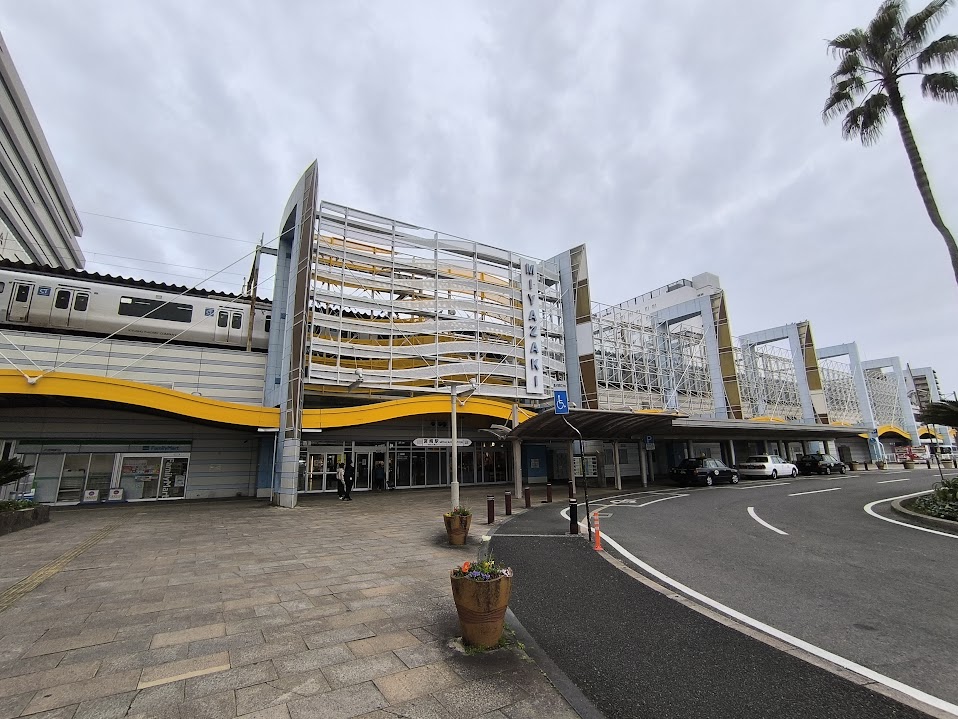 左の写真とは逆の出口